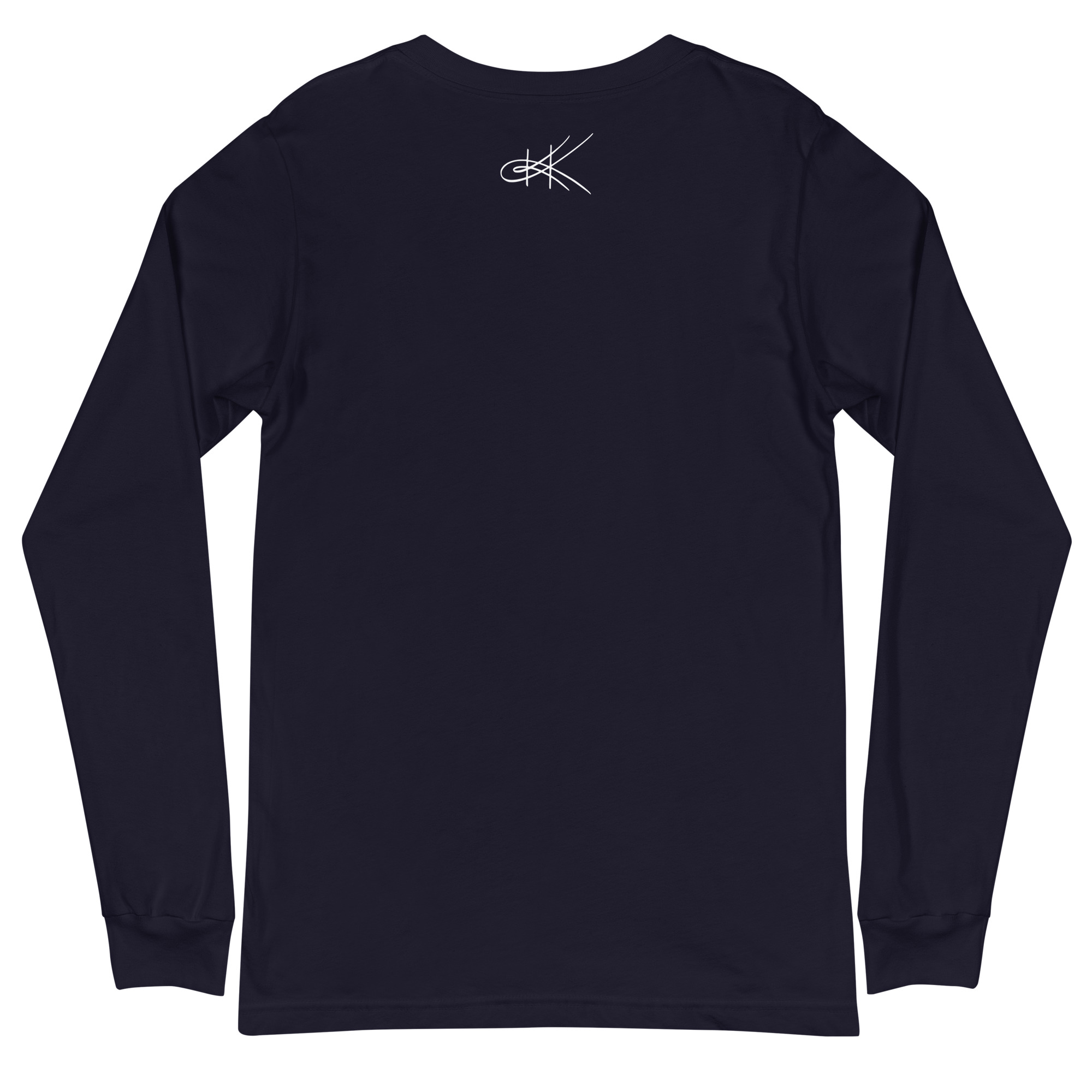 Unisex Long Sleeve Tee (Dark) Design 1 - Image 6