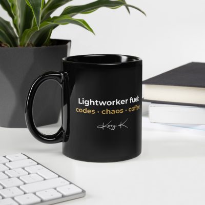 Black Glossy Mug Design 2